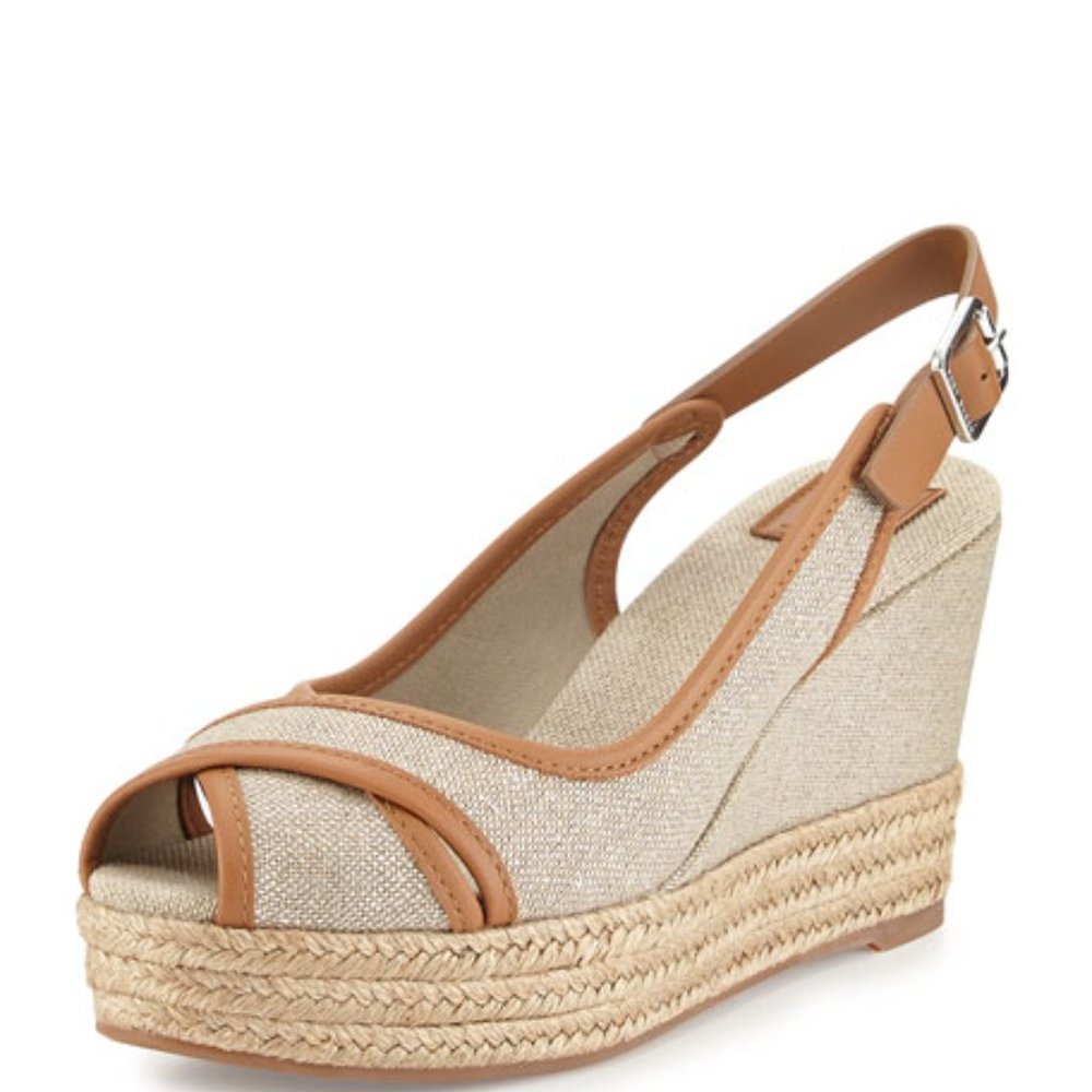 Tory Burch Majorca wedge sandals, 7.5